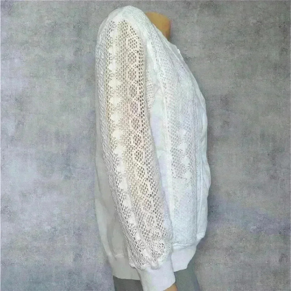 Blanco women’s cotton long sleeve full zip 100% cotton top size L - Picture 3 of 10